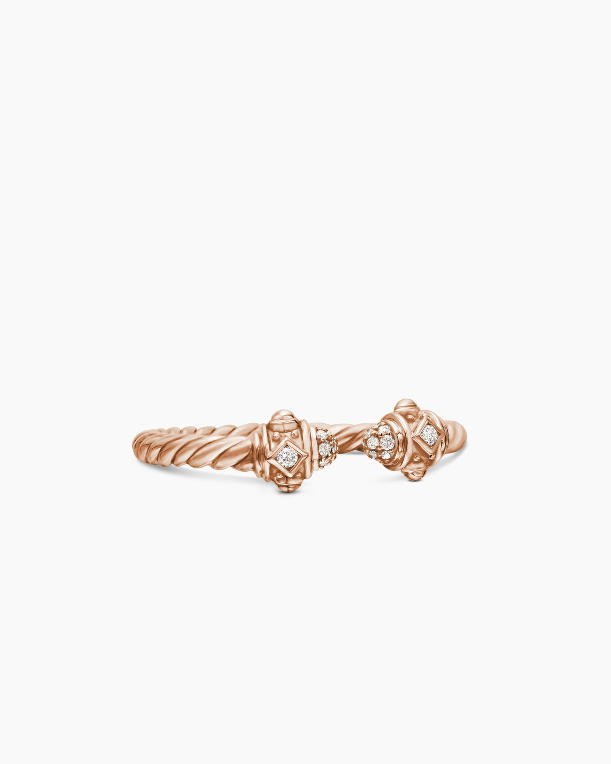Renaissance® Ring in 18K Rose Gold with Diamonds, 2.3mm