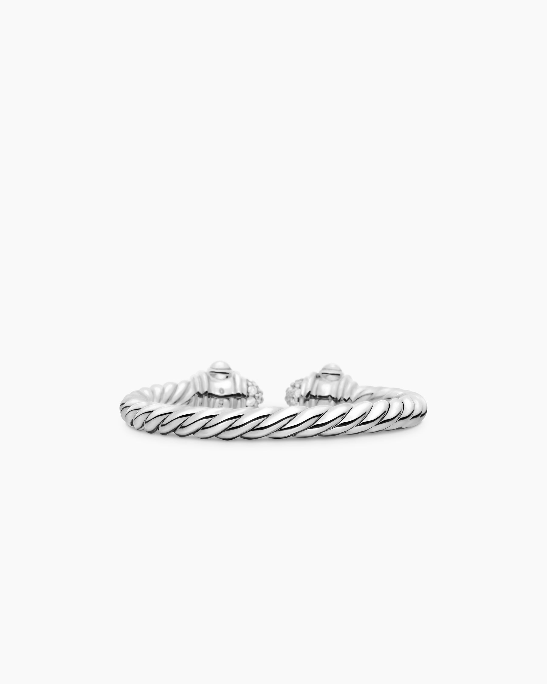 Renaissance® Ring in 18K White Gold with Diamonds, 2.3mm