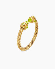 Renaissance® Ring in 18K Yellow Gold with Peridot, 2.3mm