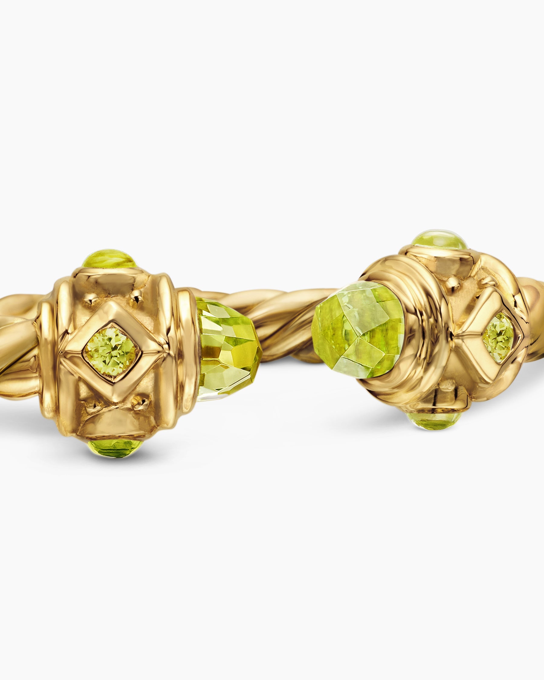 Renaissance® Ring in 18K Yellow Gold with Peridot, 2.3mm