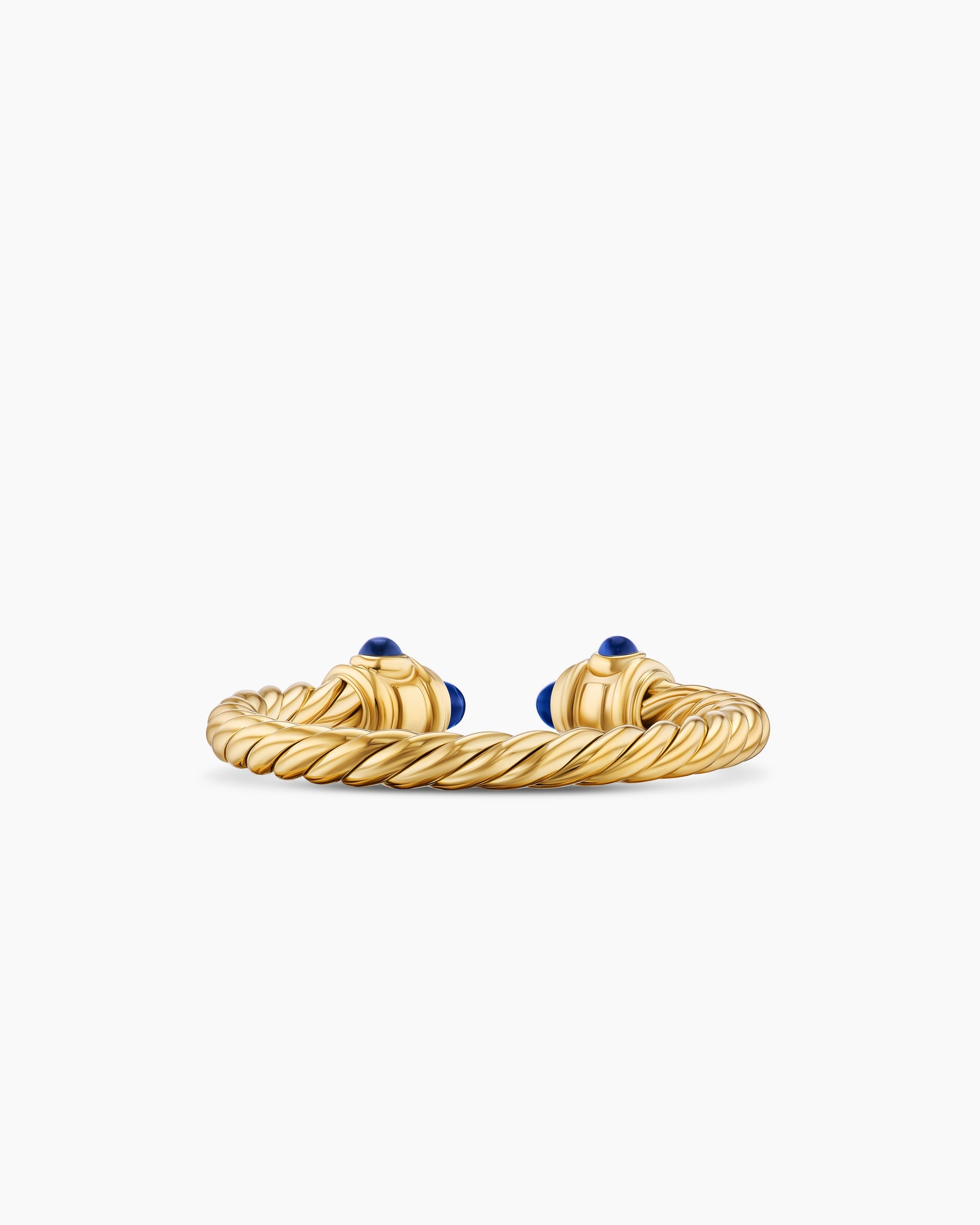 Renaissance® Ring in 18K Yellow Gold with Blue Sapphires, 2.3mm