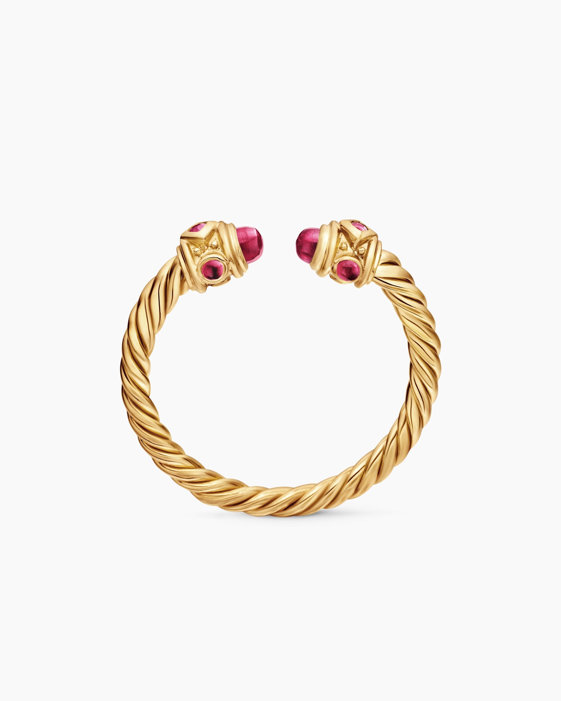 Renaissance® Ring in 18K Yellow Gold with Rubies, 2.3mm