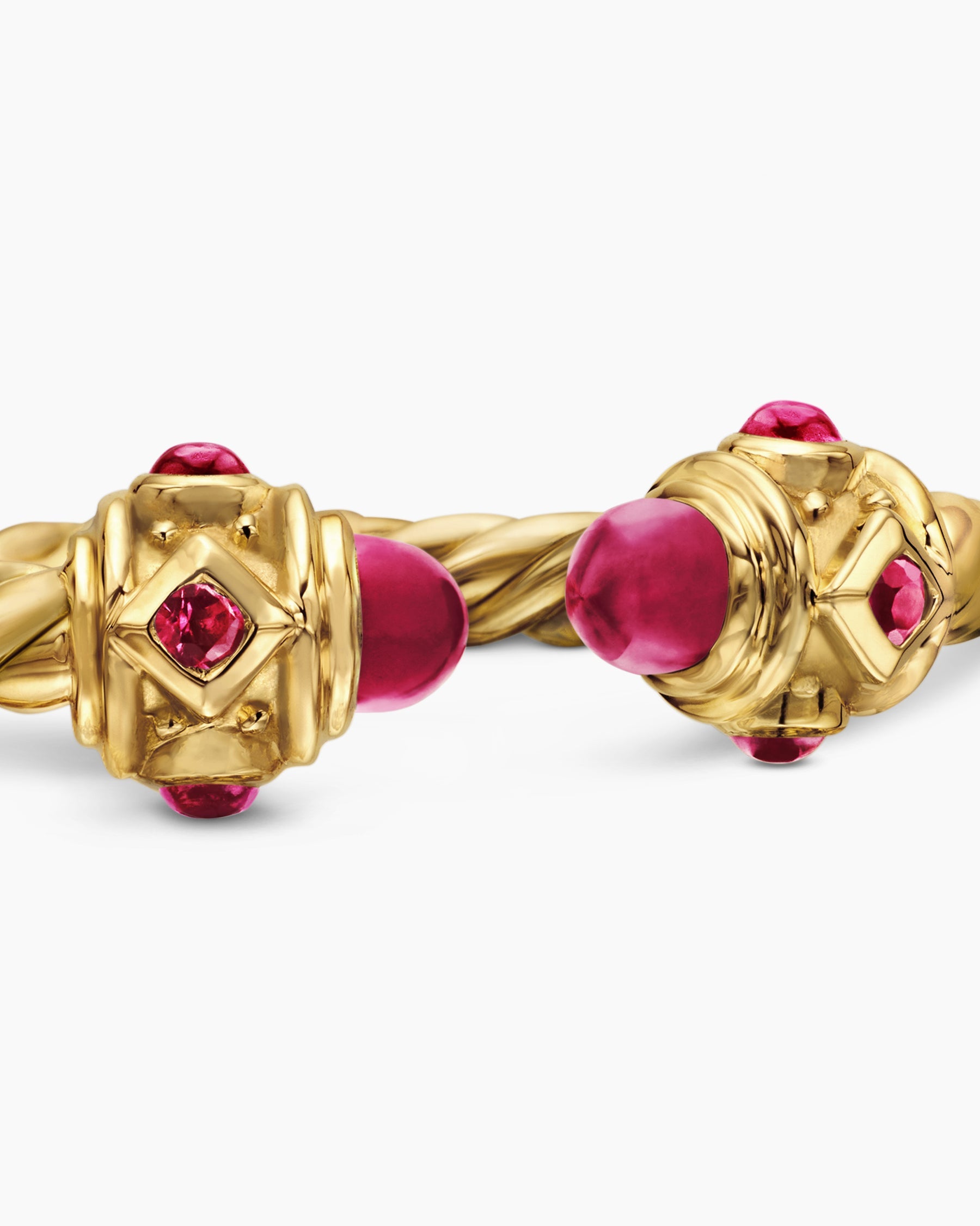 Renaissance® Ring in 18K Yellow Gold with Rubies, 2.3mm