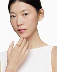 Renaissance® Ring in 18K Yellow Gold with Rubies, 2.3mm