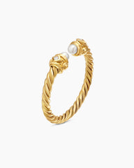 Renaissance® Ring in 18K Yellow Gold with Pearls and Diamonds, 2.3mm