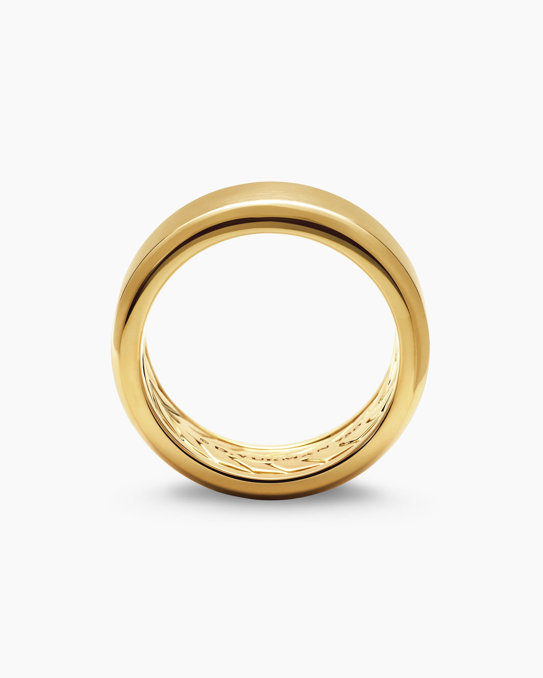 Streamline® Beveled Band Ring in 18K Yellow Gold, 8.5mm