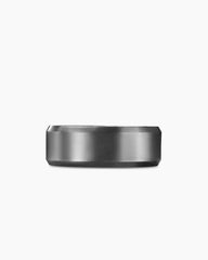 Streamline® Beveled Band Ring in Grey Titanium, 8.5mm