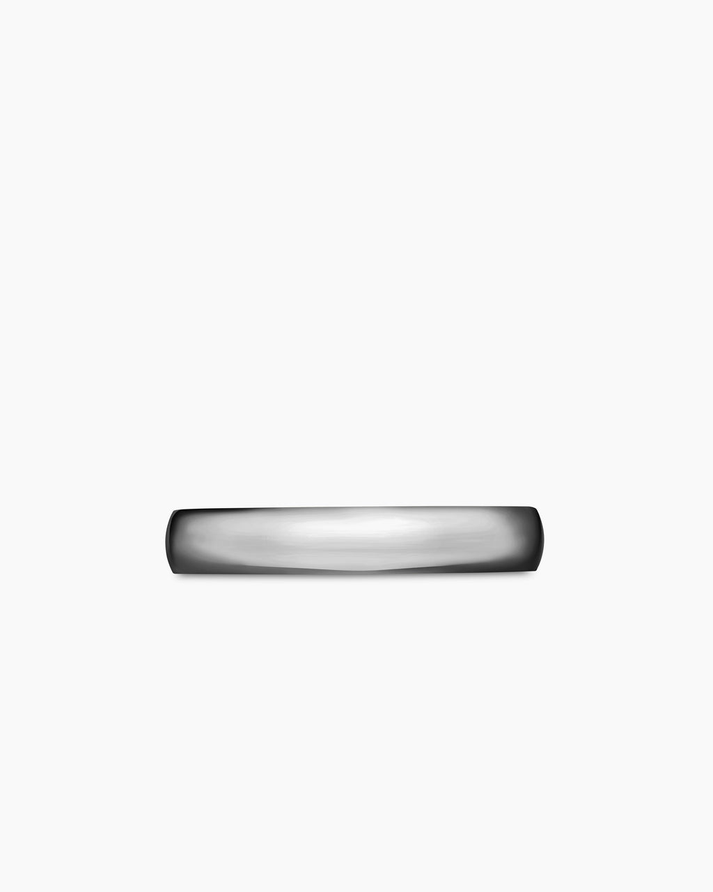 DY Classic Band Ring in Grey Titanium, 4mm