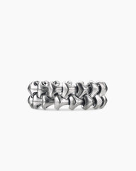 Armory® Two Row Band Ring in Sterling Silver, 9.5mm