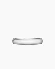 Streamline® Band Ring in 18K White Gold, 4mm