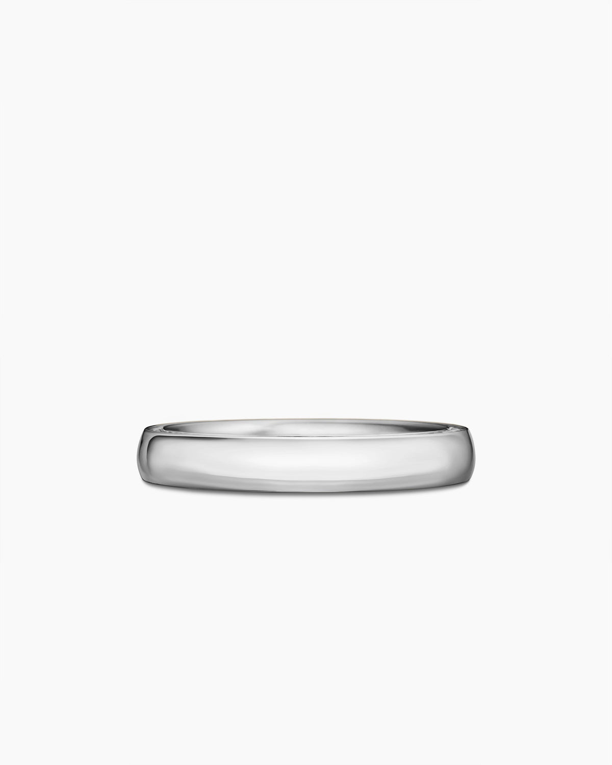 Streamline® Band Ring in Platinum, 4mm