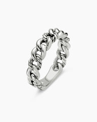Belmont® Curb Link Band Ring in Sterling Silver, 5mm