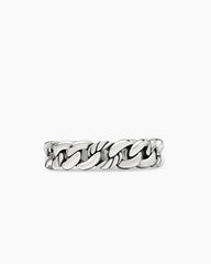 Belmont® Curb Link Band Ring in Sterling Silver, 5mm