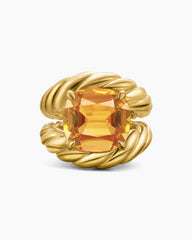 Marbella Ring in 18K Yellow Gold with Citrine, 20mm