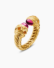 Renaissance® Color Ring in 18K Yellow Gold with Rubellite and Madeira Citrine, 9.9mm