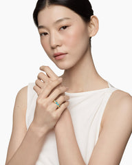 Renaissance® Color Ring in 18K Yellow Gold with Turquoise, Hampton Blue Topaz and Iolite, 9.9mm