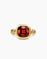 DY Mercer® Color Stone Ring in 18K Yellow Gold with Rhodolite Garnet, 10mm