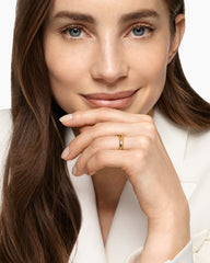 DY Mercer® Band Ring in 18K Yellow Gold, 3.7mm