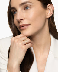 DY Mercer® Pavé Band Ring in 18K Yellow Gold with Diamonds, 3.7mm