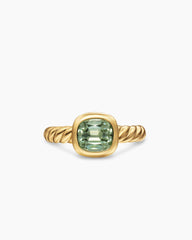 DY Mercer® Color Stone Ring in 18K Yellow Gold with Prasiolite, 7mm