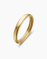 DY Classic Band Ring in 18K Yellow Gold, 3.5mm