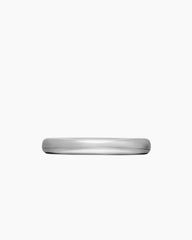 DY Classic Band Ring in 18K White Gold, 3.5mm
