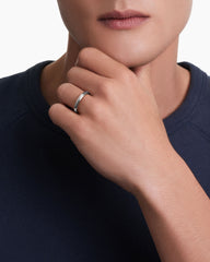 DY Classic Band Ring in 18K White Gold, 3.5mm