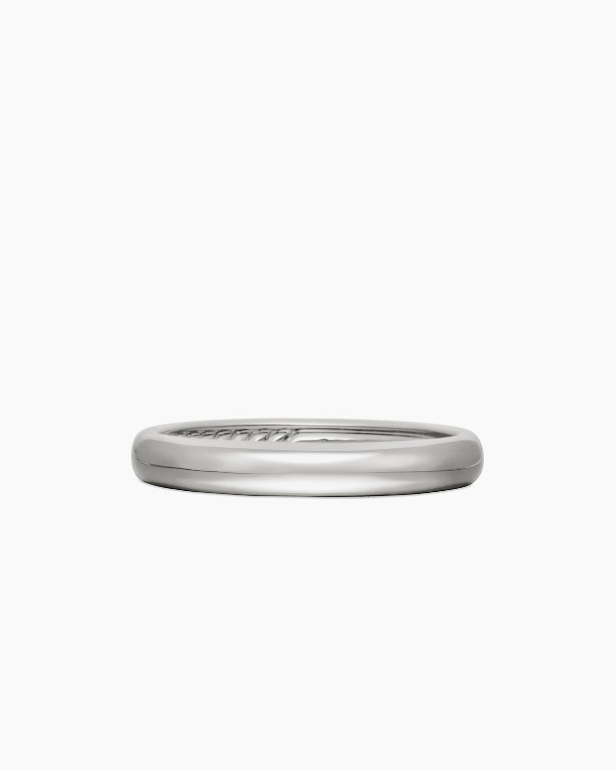 DY Classic Band Ring in 18K White Gold, 3.5mm