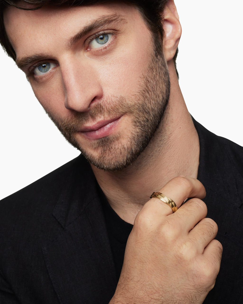 DY Helios™ Band Ring in 18K Yellow Gold, 6mm