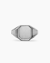 Streamline® Signet Ring in Sterling Silver, 14mm