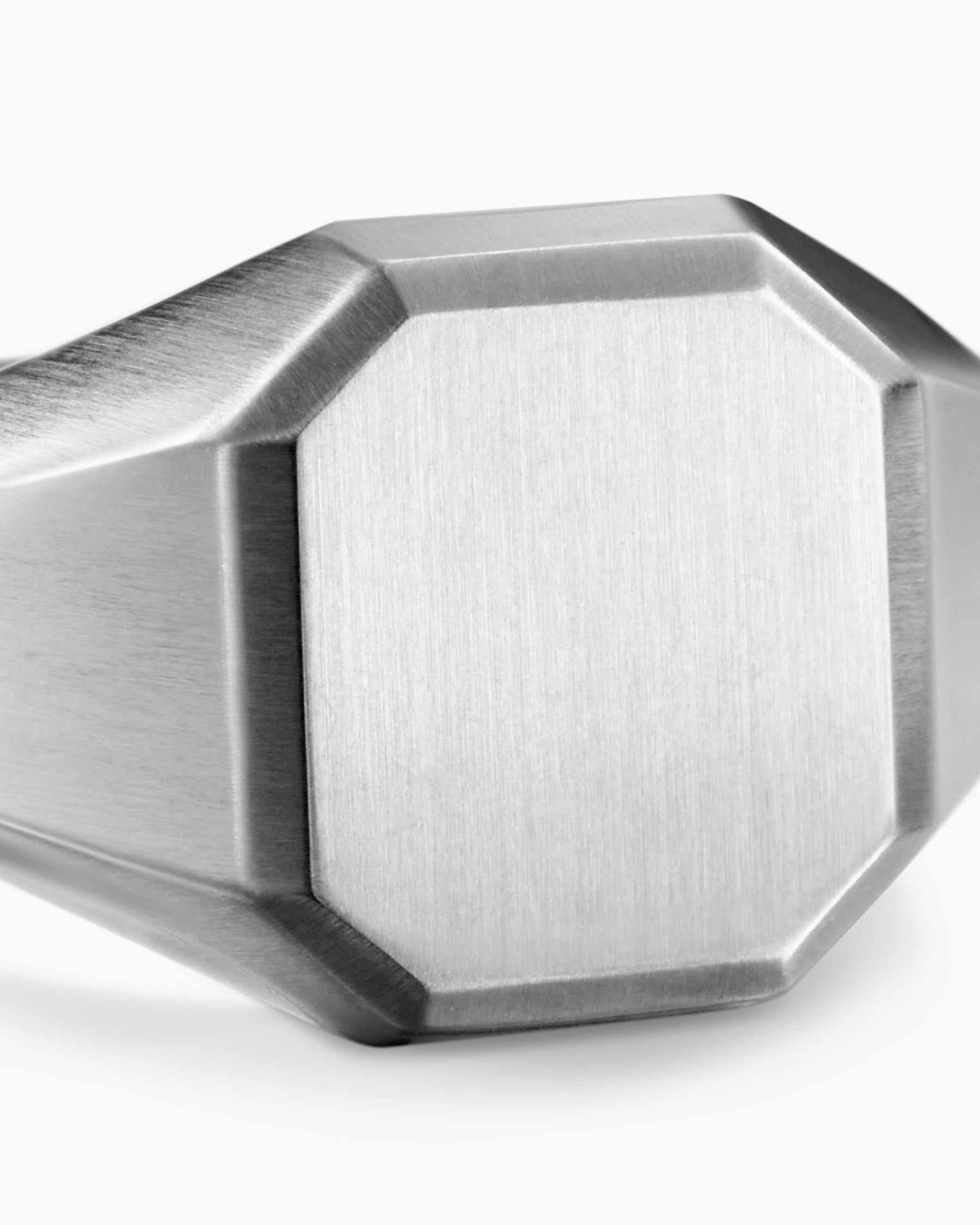 Streamline® Signet Ring in Sterling Silver, 14mm