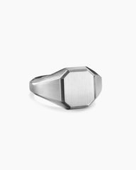 Streamline® Signet Ring in Sterling Silver, 14mm
