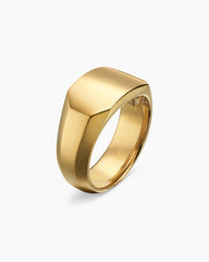 Streamline® Cigar Band Ring in 18K Yellow Gold, 10.5mm