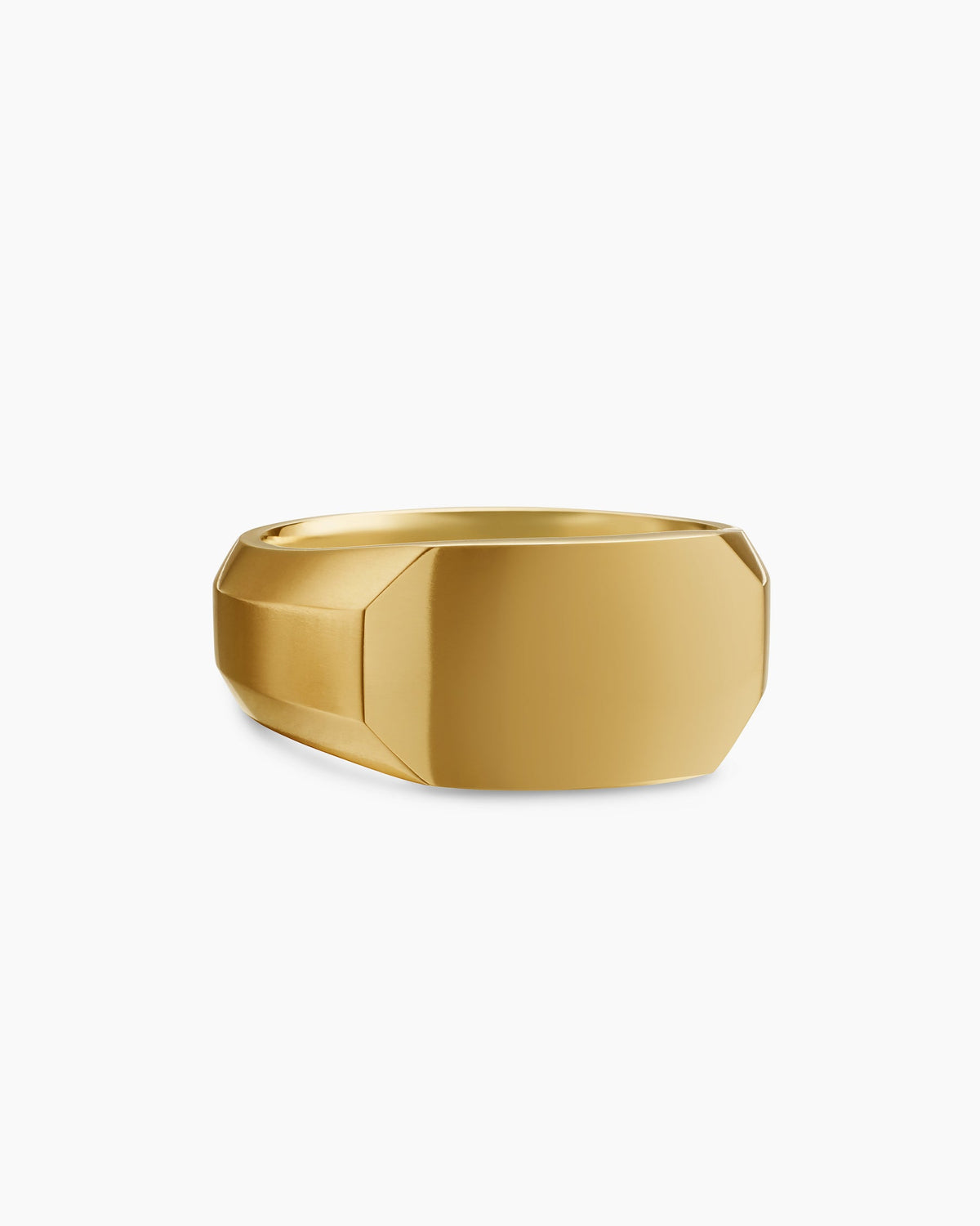 Streamline® Cigar Band Ring in 18K Yellow Gold, 10.5mm
