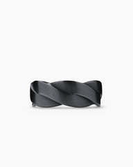 DY Helios™ Band Ring in Black Titanium, 9mm