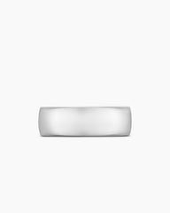 Streamline® Band Ring in Platinum, 8mm