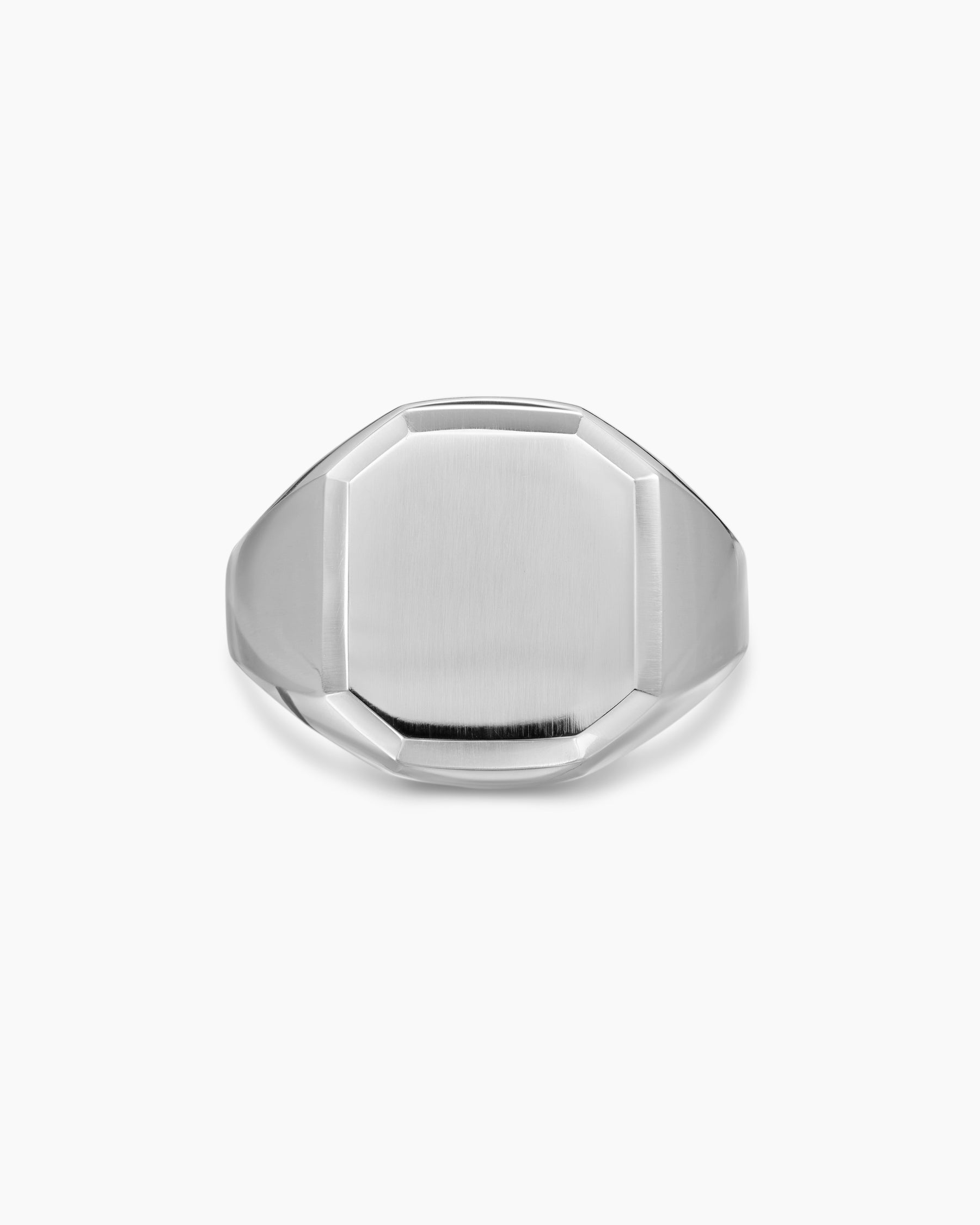 Streamline® Signet Ring in Sterling Silver, 18mm