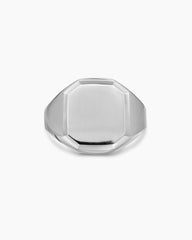 Streamline® Signet Ring in Sterling Silver, 18mm