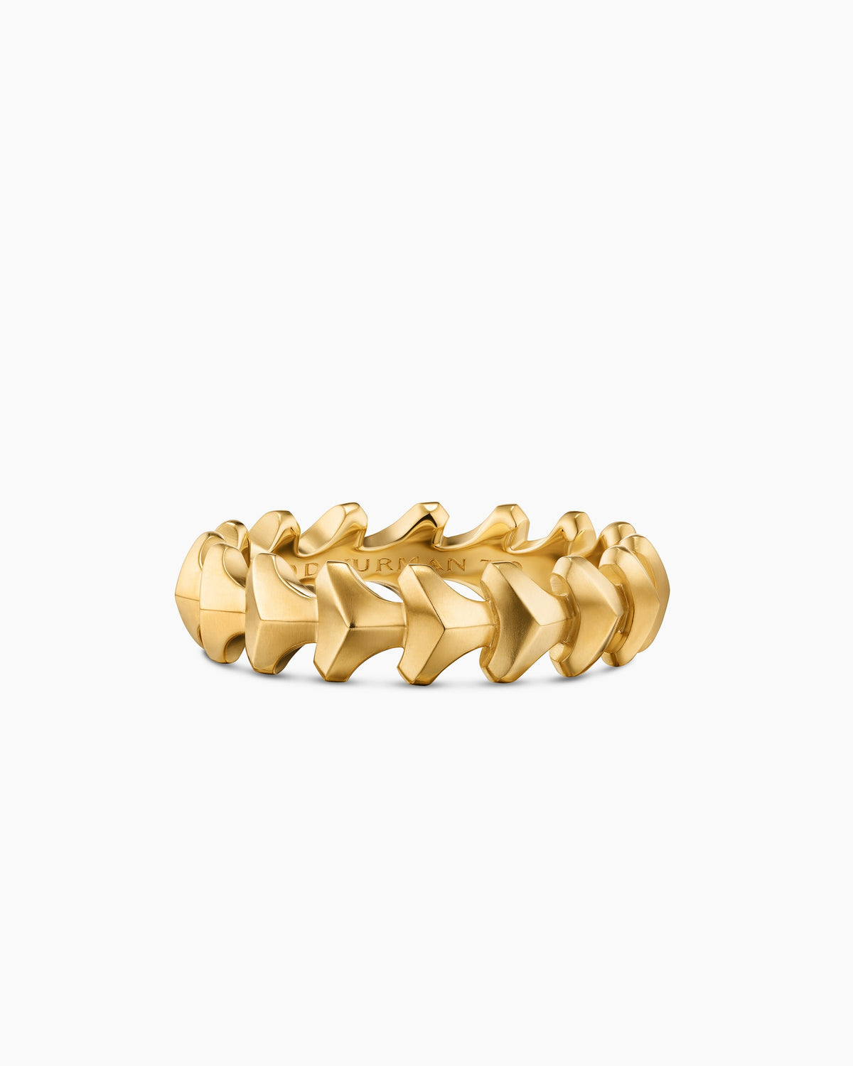 Armory® Band Ring in 18K Yellow Gold, 6.2mm