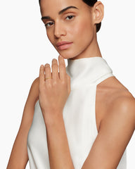 DY Cable Band Ring in 18K Yellow Gold, 2mm