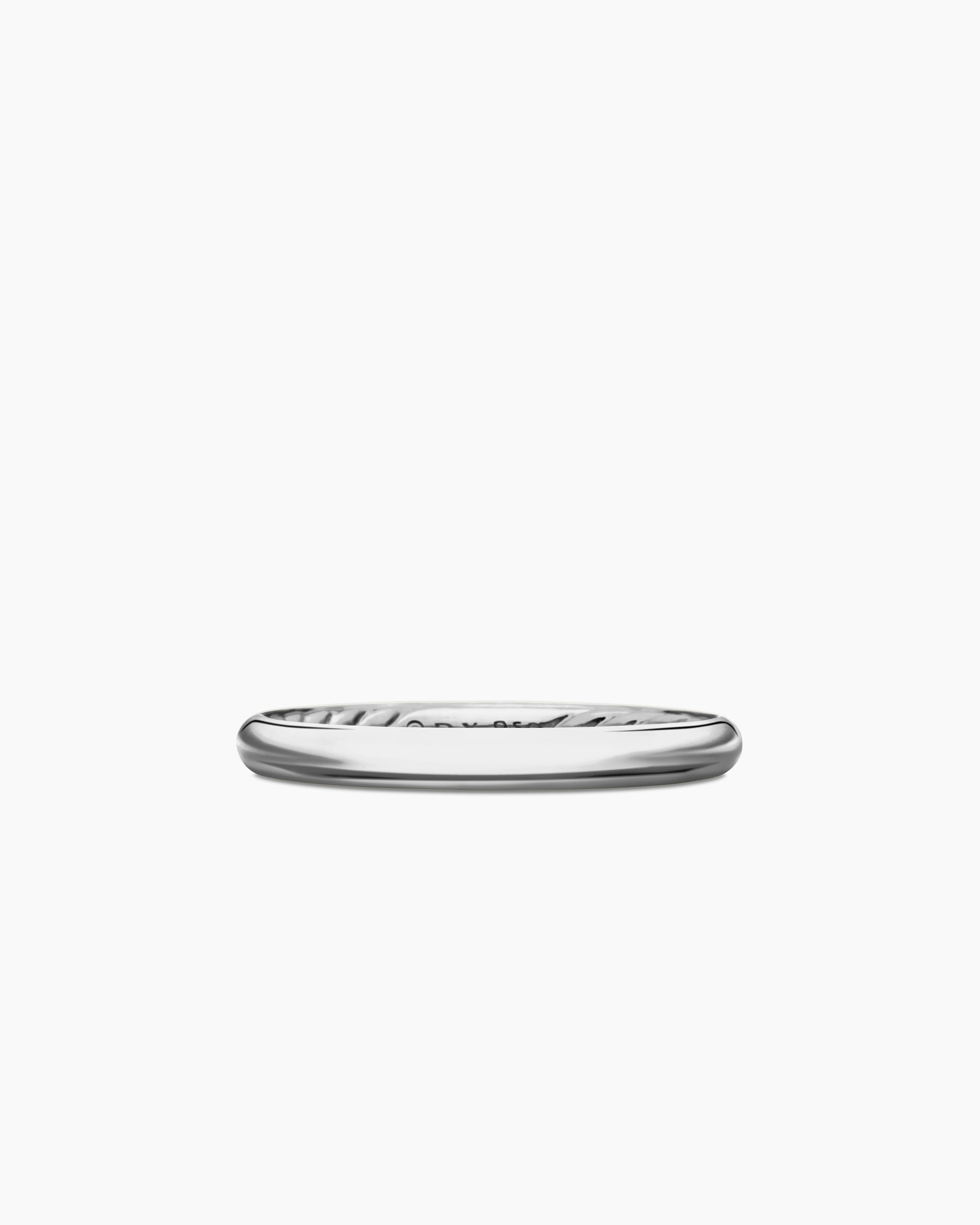 DY Eden Band Ring in Platinum, 2.5mm