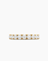 DY Eden Band Ring in 18K Yellow Gold with Diamonds, 3.6mm