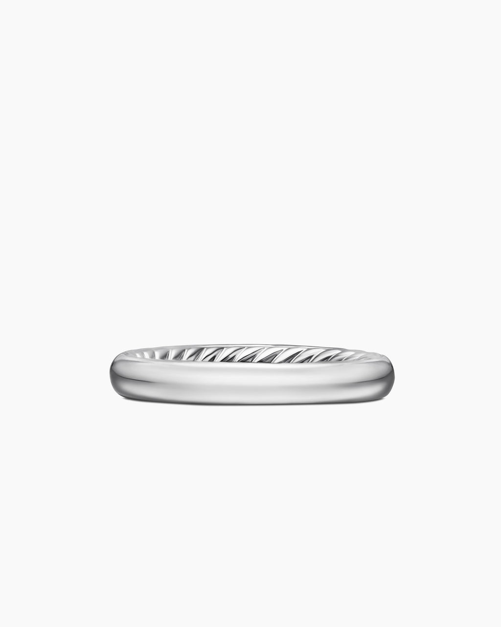 DY Eden Partway Band Ring in Platinum with Pink Sapphires and Diamonds, 2.8mm